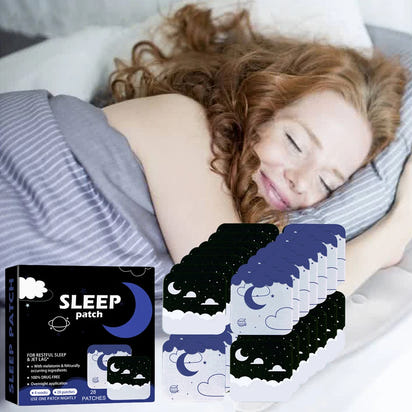 28pcs Sleep Aid Patch Adult Relieve Stress Anxiety Improve Insomnia Sleep Quality Stickers Massage Relax Hypnotic Stickers - Rami Wellness Talk