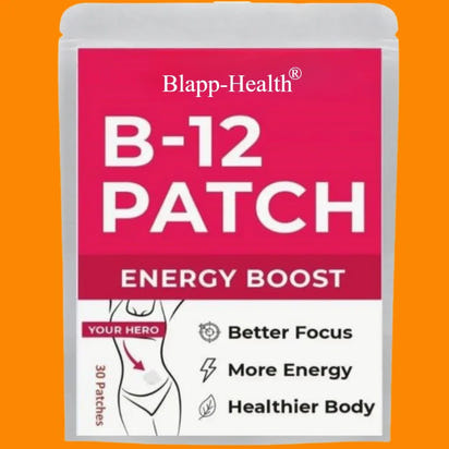 B12 Transdermal Patches - 100% Natural Vitamin Patches For Women, Energy, & Body Support,30 Patches One Month Supply - Rami Wellness Talk