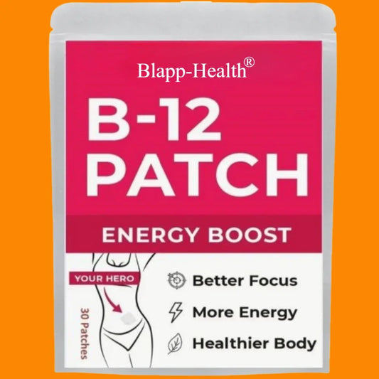 B12 Transdermal Patches - 100% Natural Vitamin Patches For Women, Energy, & Body Support,30 Patches One Month Supply - Rami Wellness Talk