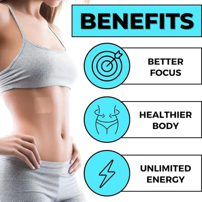 B12 Transdermal Patches - 100% Natural Vitamin Patches For Women, Energy, & Body Support,30 Patches One Month Supply - Rami Wellness Talk