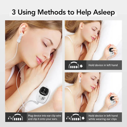 CES vagus nerve stimulation clip ear Sleep Aid Device Relieve Insomnia Promote Fast Sleep Deep Sleep Anxiety Depression Reliever - Rami Wellness Talk