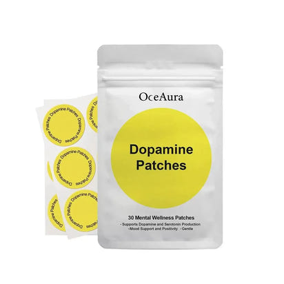 Dopamine Mental Wellness Patches - Mood & Focus Support (30pcs) - Rami Wellness Talk