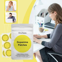 Dopamine Mental Wellness Patches - Mood & Focus Support (30pcs) - Rami Wellness Talk