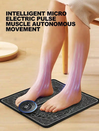 EMS Foot Massager - Electric Pulse Therapy for Pain Relief & Circulation - Rami Wellness Talk