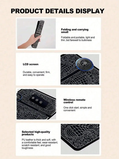 EMS Foot Massager - Electric Pulse Therapy for Pain Relief & Circulation - Rami Wellness Talk