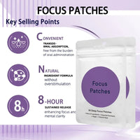 Invisible Focus Patches - Discreet Waterproof Concentration Aid - Rami Wellness Talk
