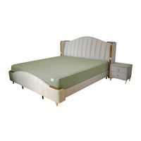 MAXSHARER Earthing fitted sheet Organic cotton with Conductive silver fiber Grounding bed sheet Fitted sheet for Nature Wellness - Rami Wellness Talk