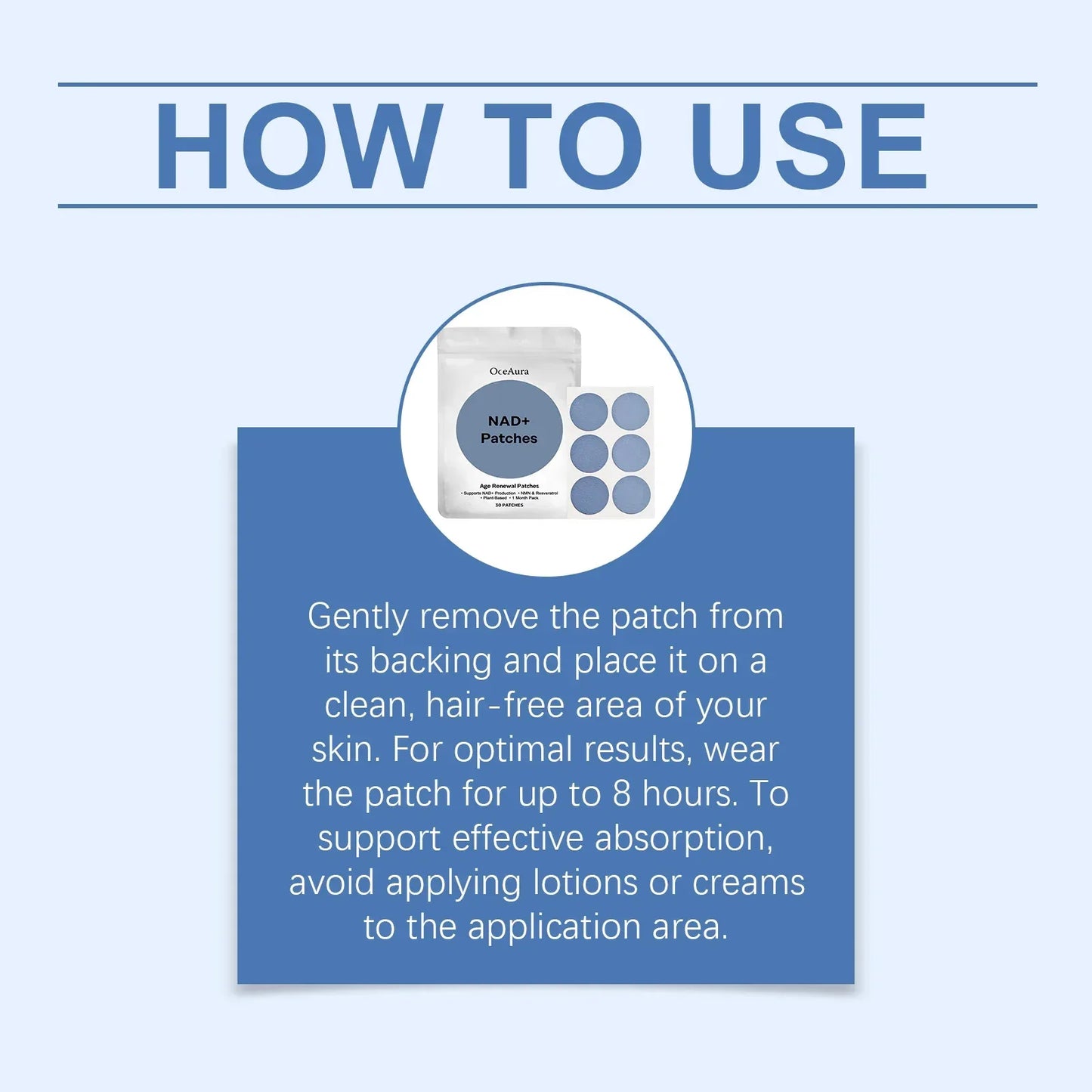 NAD+ Energy Boost Patches - Anti-Aging Cell Regeneration Support (30pcs) - Rami Wellness Talk