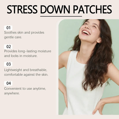 Pink Body Care Stress Relief Patches - Gentle Daily Wellness Support (30pcs) - Rami Wellness Talk