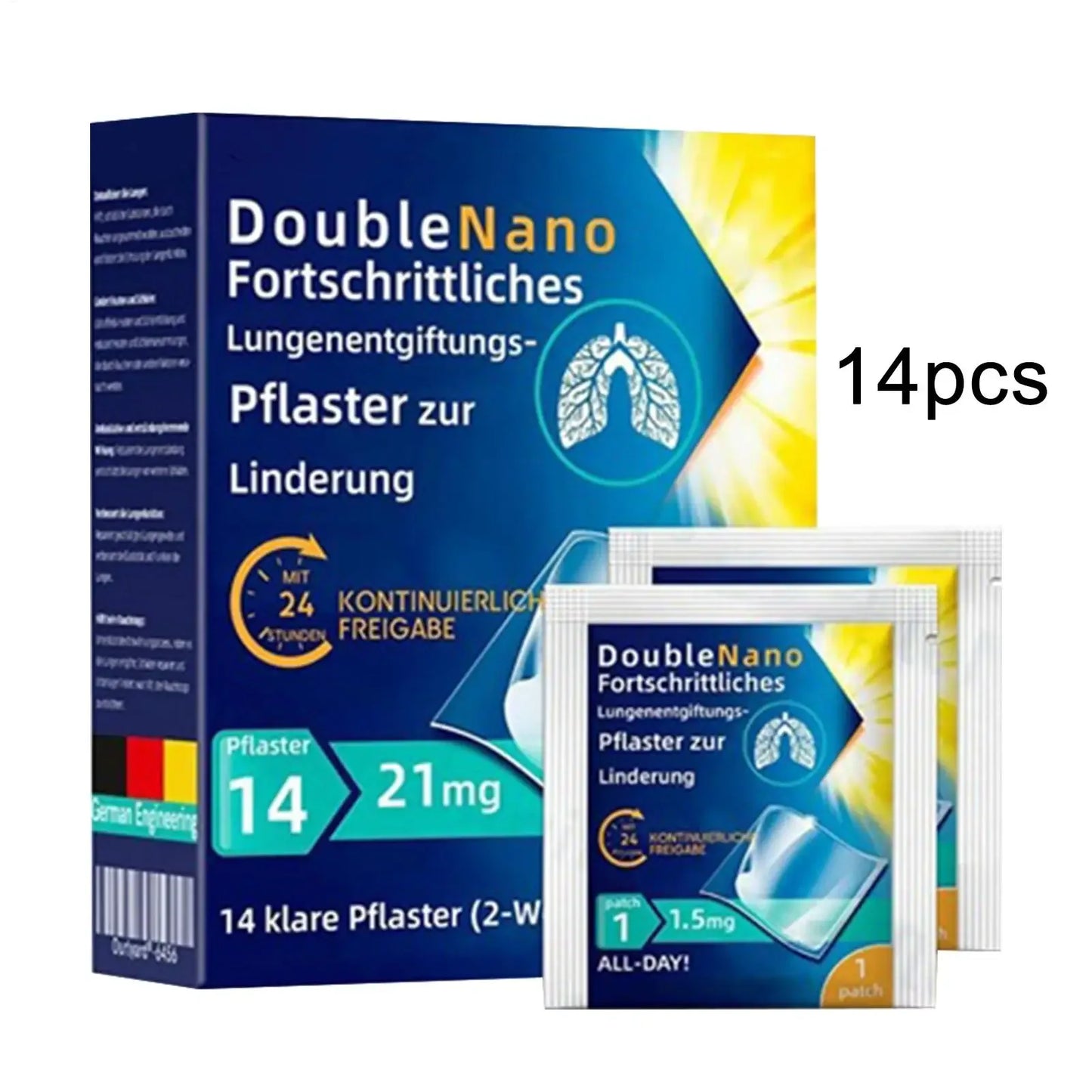 Portable Lung Cleansing Patch Respiratory Health Tapes Respiratory Support Patches For Travel Business Work Health Care Supplies - Rami Wellness Talk