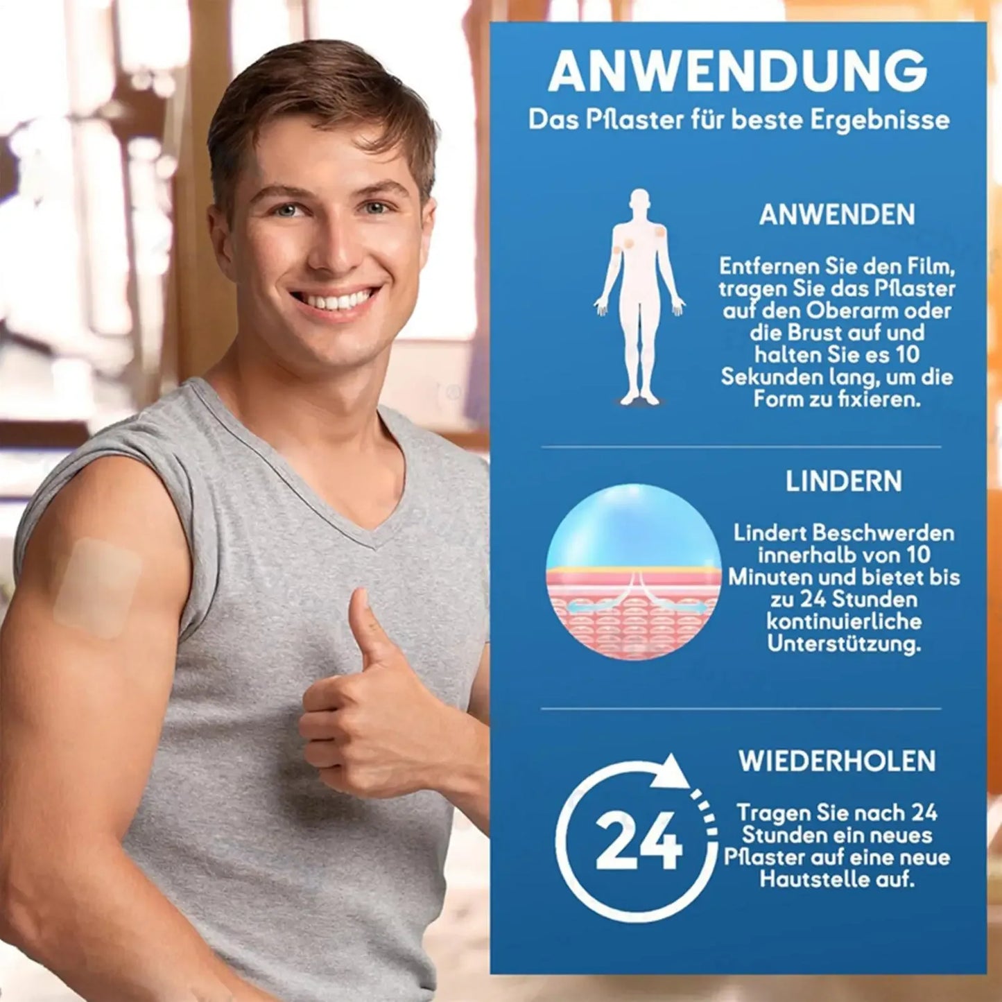 Portable Lung Cleansing Patch Respiratory Health Tapes Respiratory Support Patches For Travel Business Work Health Care Supplies - Rami Wellness Talk