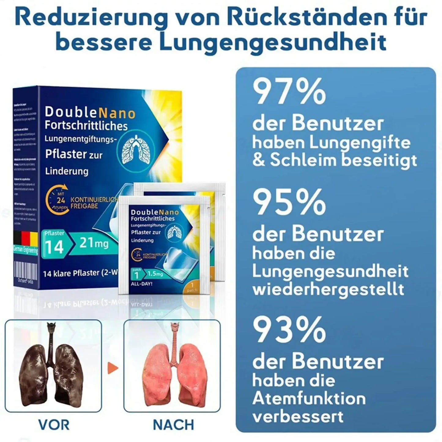 Portable Lung Cleansing Patch Respiratory Health Tapes Respiratory Support Patches For Travel Business Work Health Care Supplies - Rami Wellness Talk