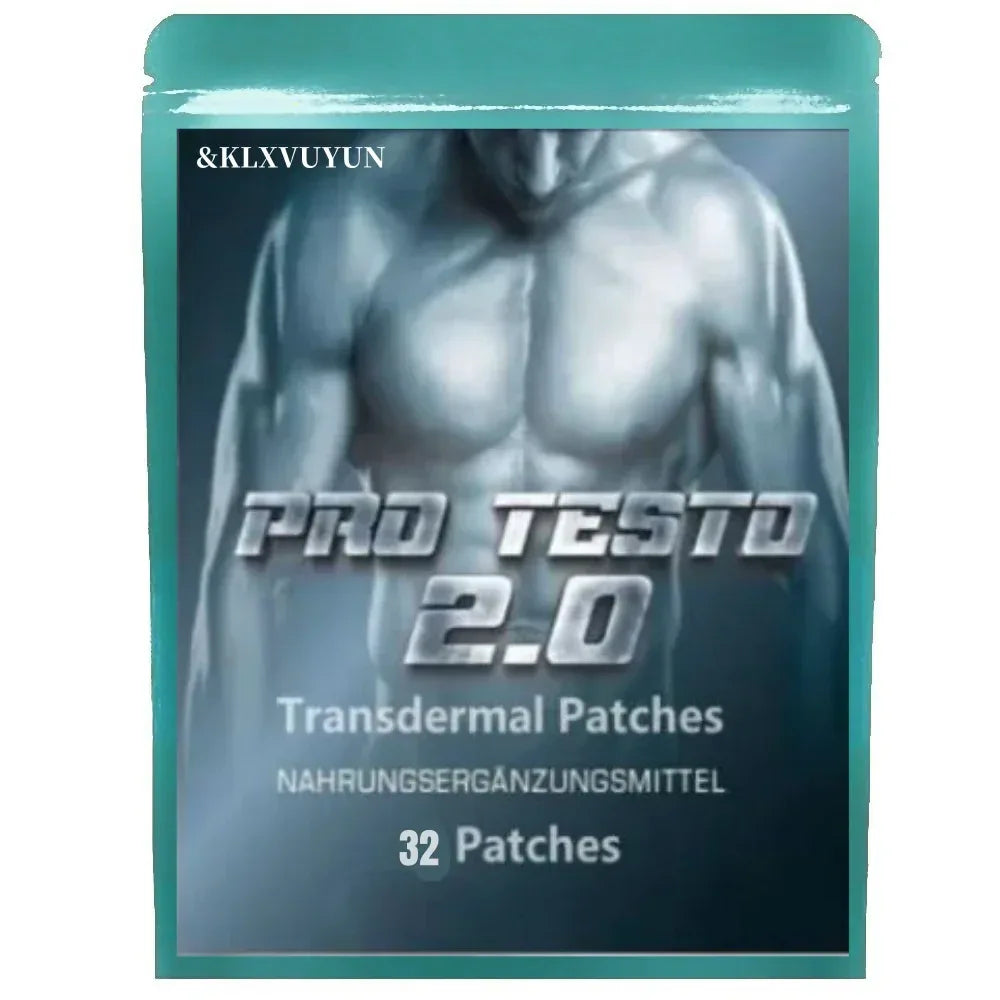 Pro Testo Fast Muscle Building Extremely Strong Effect Testosterone Transdermal Patches, for Health, Energy & Endurance. - Rami Wellness Talk