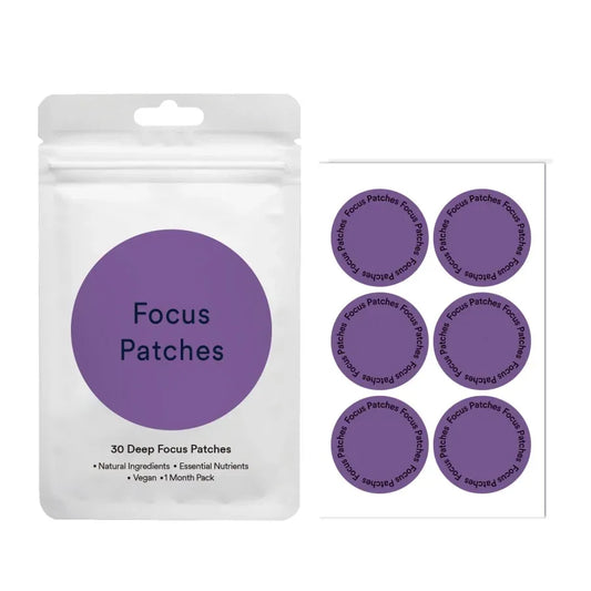 Invisible Focus Patches - Discreet Waterproof Concentration Aid - Rami Wellness Talk