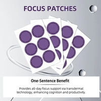 Invisible Focus Patches - Discreet Waterproof Concentration Aid - Rami Wellness Talk