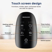 Massager Electric Hand Massager Vibration Hot Compress Multifunctional Massage Wrist Hand Joint Pain Massage Portable Massager