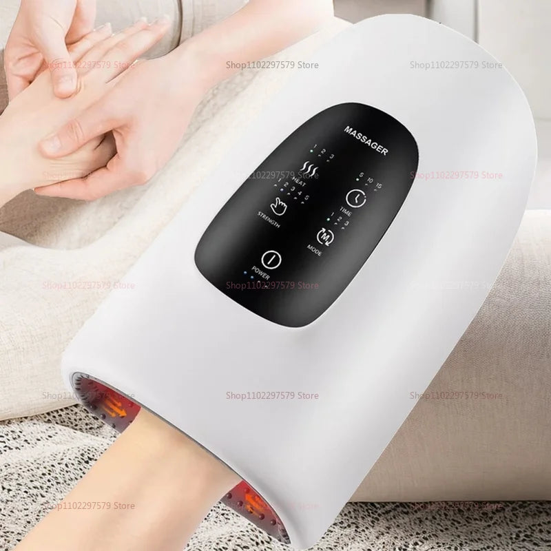 Massager Electric Hand Massager Vibration Hot Compress Multifunctional Massage Wrist Hand Joint Pain Massage Portable Massager