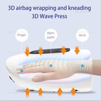 Massager Electric Hand Massager Vibration Hot Compress Multifunctional Massage Wrist Hand Joint Pain Massage Portable Massager