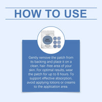 OceAura NAD+ Energy Boost Patches Enhance Focus & Cell Regeneration Immune Support Supplement for Vitality Rejuvenation Patches