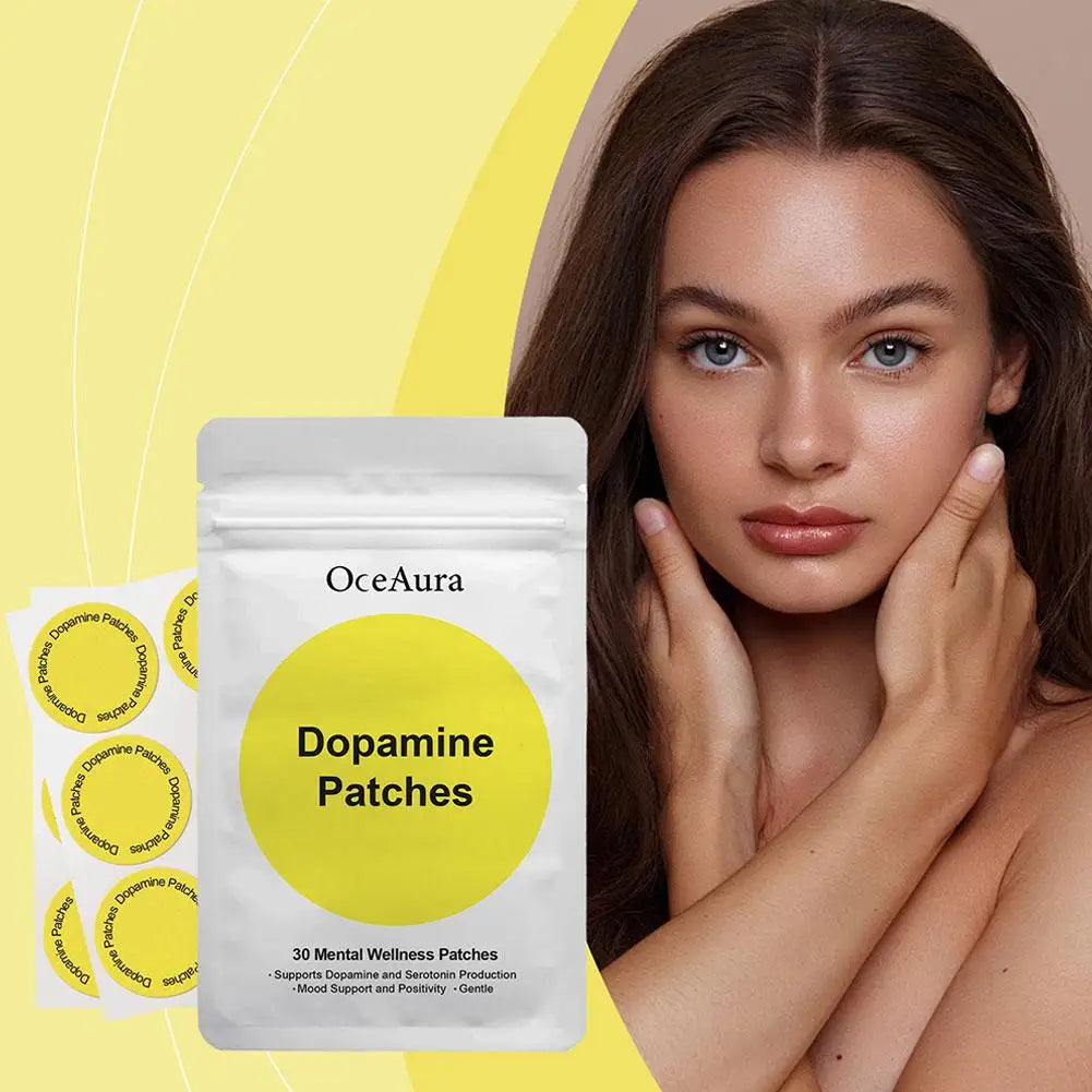 Dopamine Fat Patch 30 Mental Wellness Patches Support Dopamine And Serotonrn Production Improve Mood And Concentration Gentle