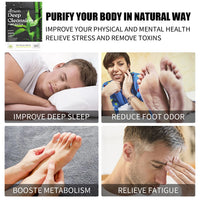 Natural Detox Foot Patches 10-50PCS/Bag Stress Relief Feet Deep Sleep Herbal Detox Sticker Relieve Stress For Foot Care Tools