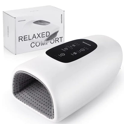 Massager Electric Hand Massager Vibration Hot Compress Multifunctional Massage Wrist Hand Joint Pain Massage Portable Massager