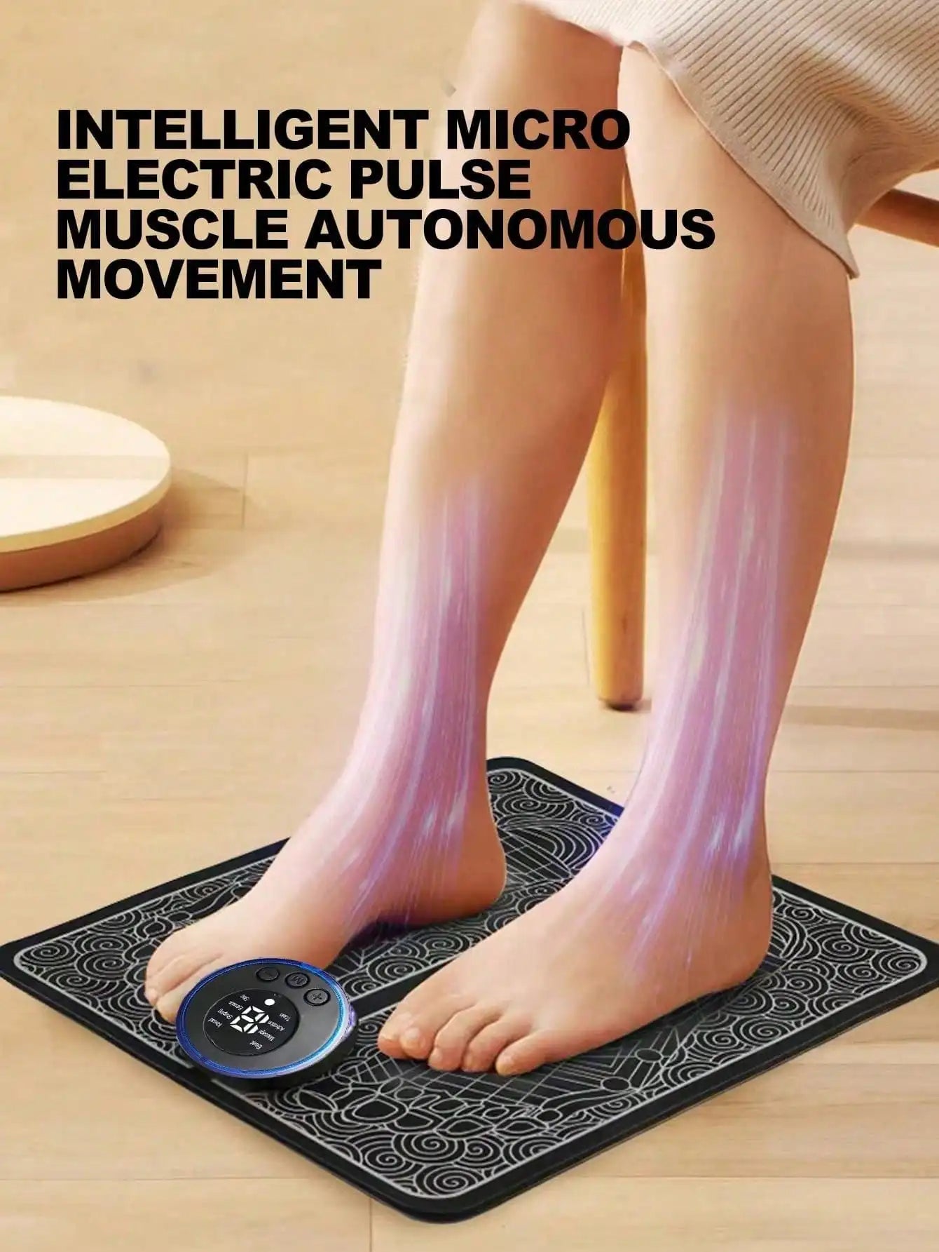 Foot Massager Pulse Foot Massage Device EMS Physical Therapy Acupoint Foot Massage Machine Foot Massage Pad