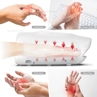 Massager Electric Hand Massager Vibration Hot Compress Multifunctional Massage Wrist Hand Joint Pain Massage Portable Massager