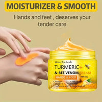 Turmeric & Bee Venom Foot Repair Cream - Heal & Hydrate Quickly - Rami Wellness Talk