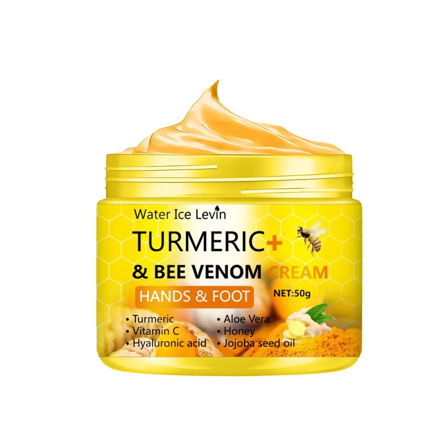 Turmeric & Bee Venom Foot Repair Cream - Heal & Hydrate Quickly - Rami Wellness Talk